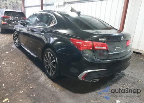 2018 Acura Tlx Tech Pkg z USA, uszkodzony, nr VIN 19UUB3F56JA003336
